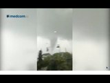 Suasana Mencekam Angin Puting Beliung Menerjang Bogor