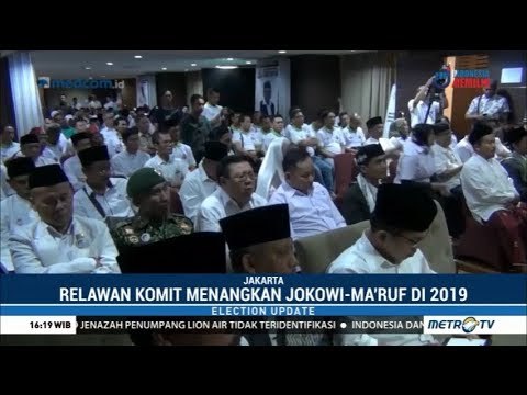 Relawan Komit Menangkan Jokowi-Ma'ruf di 2019