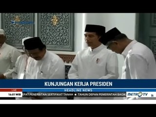 Suasana Jokowi Berkunjung di Aceh di Hari Jumat