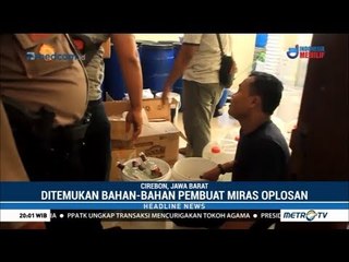 Rumah Mewah yang Disulap Jadi Pabrik Miras Digrebek Polisi
