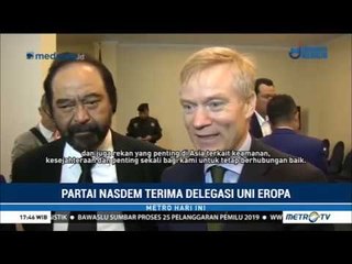 Partai NasDem Terima Kunjungan Delegasi Uni Eropa