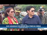 Menteri Susi Tinjau Pantai Pancer di Jawa Timur