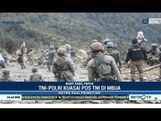 TNI-Polri Kuasai Puncak Kabo Papua