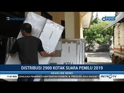 KPU Semarang Mulai Terima Logistik Pemilu 2019