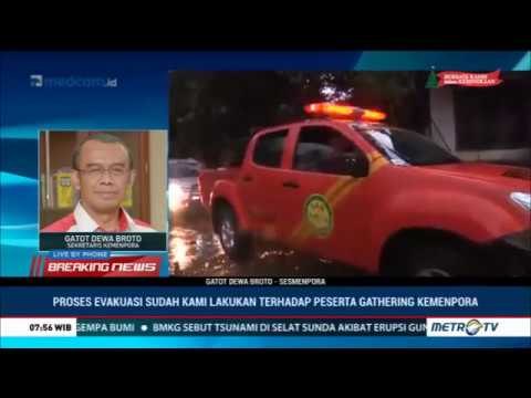 Rombongan Kemenpora jadi Korban Tsunami di Banten