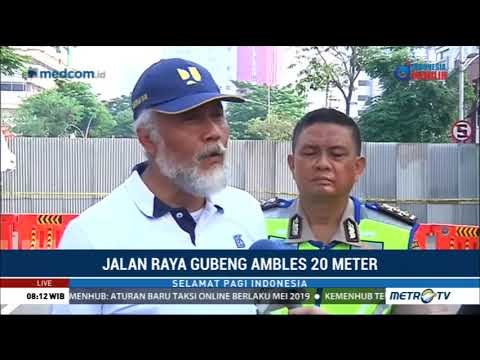 BBPJN VIII Bantu Investigasi Amblesnya Jalan Raya Gubeng