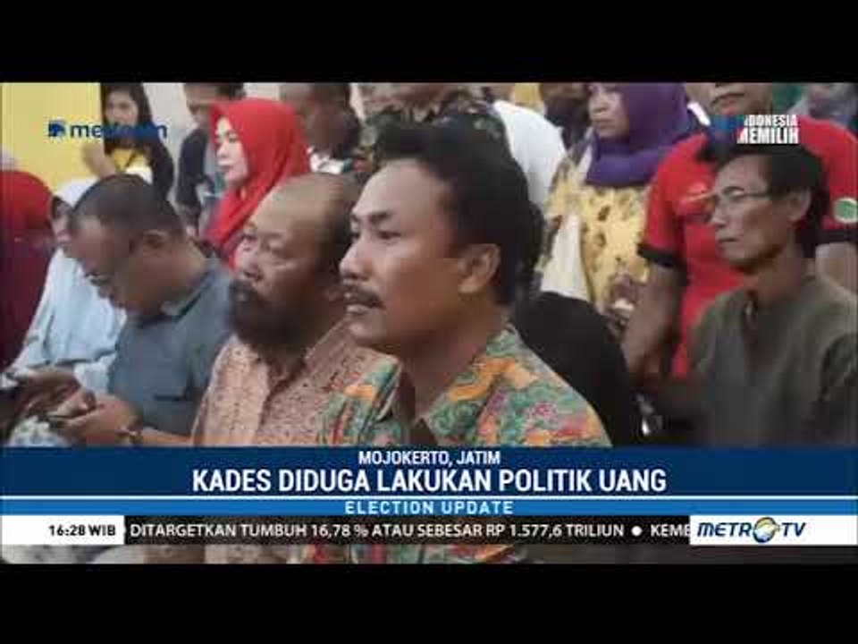 Lakukan Politik Uang, Kades Mojokerto Dituntut...