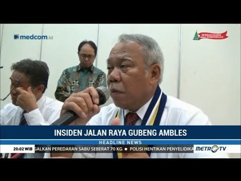 Jalan Gubeng Ambles, Menteri PUPR: Harus Ada yang Bertanggung Jawab