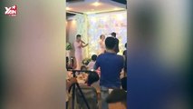Thanh niên hát tặng người yêu cũ trong đám cưới, người khen chất người chê vô duyên