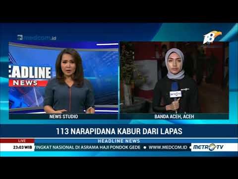 18 Napi yang Kabur dari Lapas Aceh Ditangkap