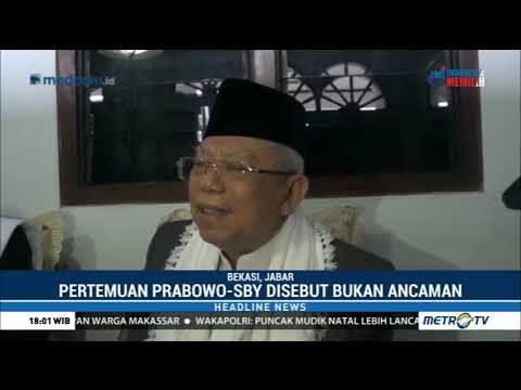 Ma'ruf Amin Temui Ulama Bekasi dan Karawang