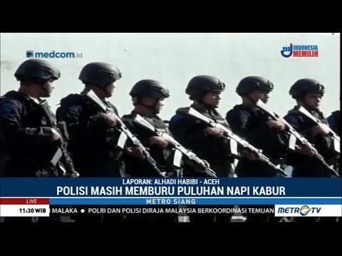 Ini Cara Polisi Agar Napi Kabur di Aceh Menyerahkan Diri