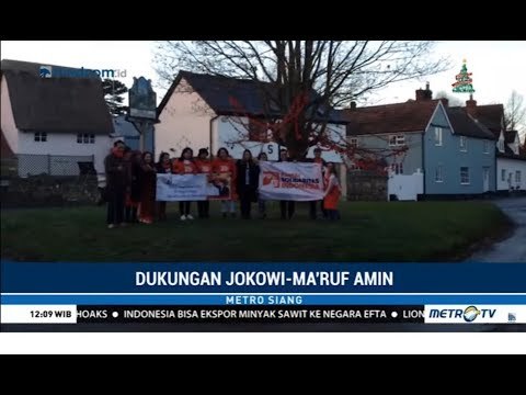 Dukungan ke Jokowi-Ma'ruf Juga Datang dari London