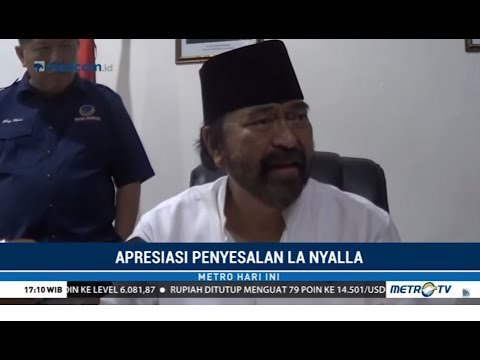 Surya Paloh Apresiasi Permintaan Maaf La Nyalla ke Jokowi