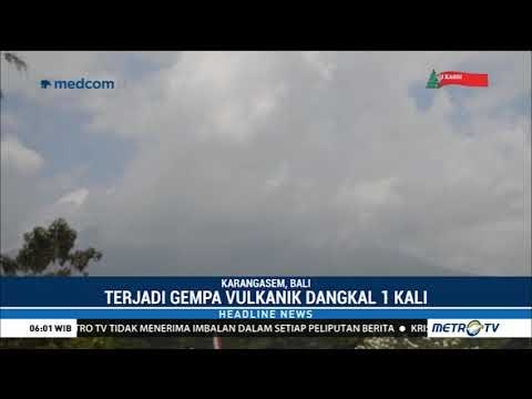 Aktivitas Gunung Agung Meningkat