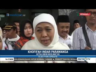 Khofifah Jatuh Hati dengan Kerja Jokowi