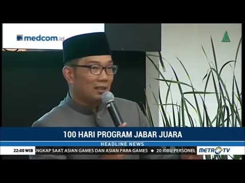 100 Hari Program Jabar Juara, Ini Inovasi Ridwan Kamil