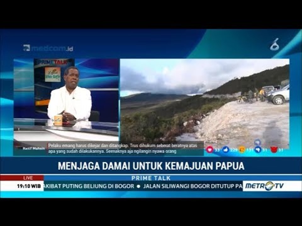 Edo Kondologit: Papua  Cinta Jokowi, Kejar dan Tangkap KKB, Hukum Seberatnya