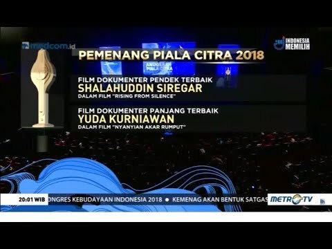 FFI 2018: Kemenangan Rising From Silence , Nyanyian Akar Rumput , Kado , dan Si Juki The Movie