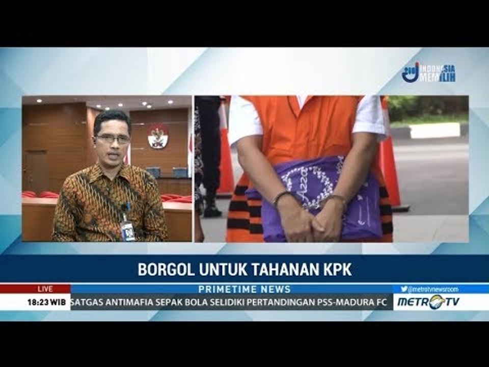 Ini Alasan KPK Borgol Tahanan Korupsi