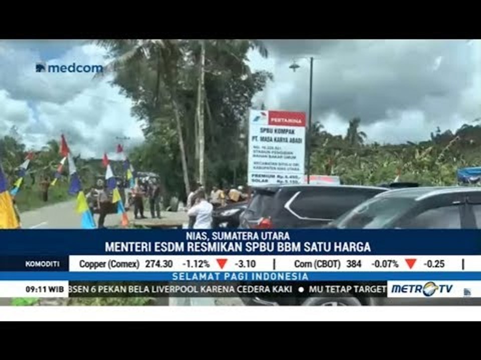 Mantap! RI Terus Tambah SPBU BBM Satu Harga di Wilayah Terluar