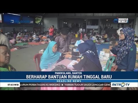 Korban Tsunami di Pengungsian Mulai Terserang Penyakit