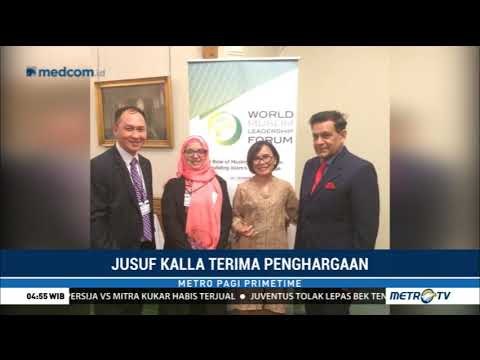 Jusuf Kalla Terima Lifetime Achievement Award dari WMLF