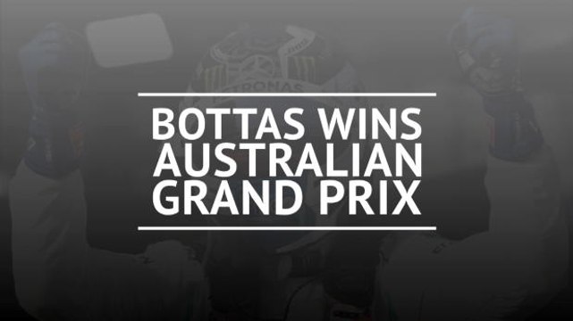 Bottas wins Australian grand prix