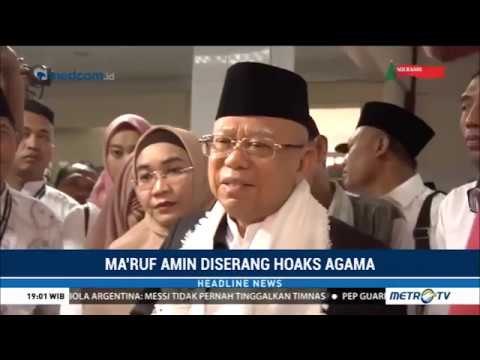 Polisi Tangkap Penyebar Hoaks Video Ma'ruf Amin