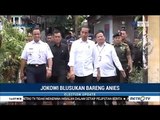 Suasana Blusukan Jokowi Bersama Anies Baswedan