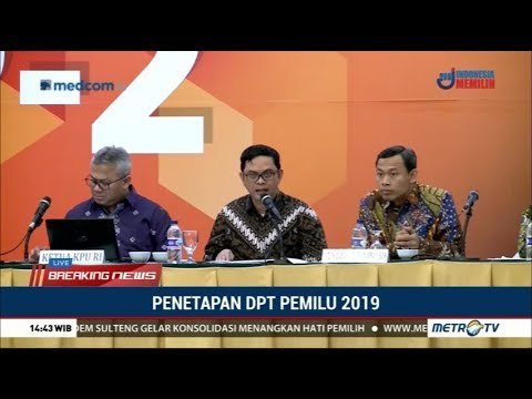 KPU Gelar Rapat Pleno Rekapitulasi DPT Hasil Perbaikan Tahap II