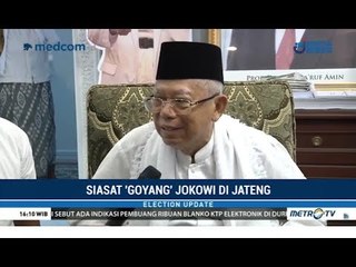 Ma'ruf Amin Bicara Soal Prabowo Menggoyang Jokowi di Jateng