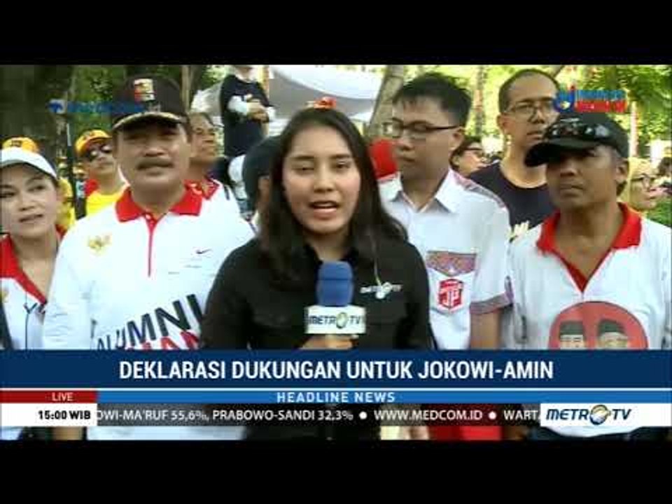 Gerakan Alumni UI Gelar Deklarasi Dukung Jokowi-Ma'ruf Hari Ini