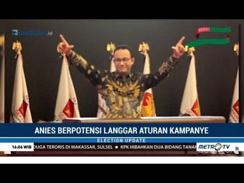 Salam Dua Jari Anies Dilaporkan ke Bawaslu