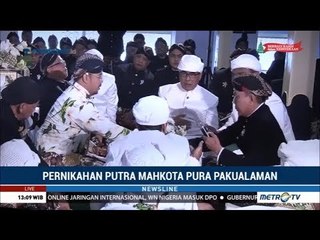 Makna Rangkaian Prosesi Pernikahan Putra Paku Alam X