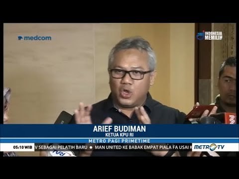 KPU Batal Fasilitasi Pemaparan Visi dan Misi Capres Cawapres