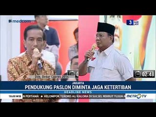 2000 Aparat Gabungan akan Amankan Debat Capres