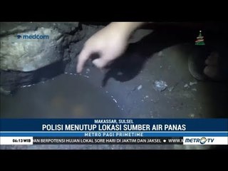 Sumur Air Panas Bau Belerang Hebohkan Warga Makassar
