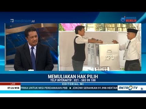 Memuliakan Hak Pilih 187 Juta Pemilih di Pilpres 2019