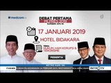 Begini Format Debat Perdana Capres-Cawapres