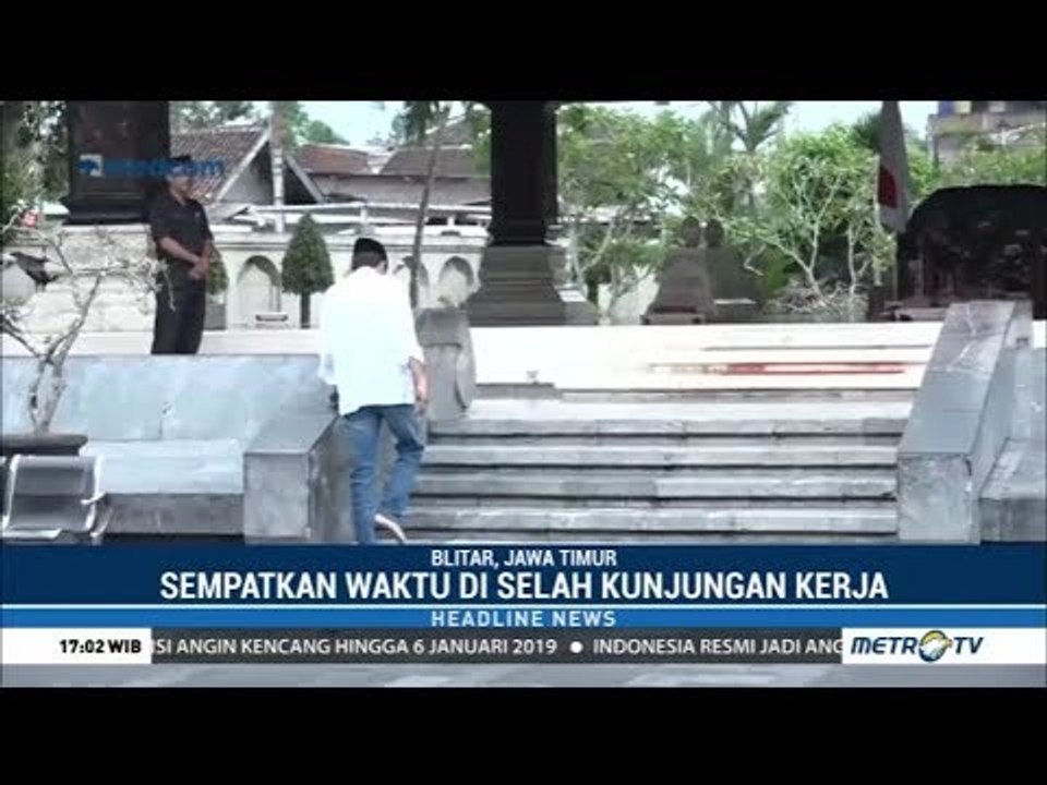 Jokowi Ziarah ke Makam Bung Karno