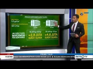 Bohong Besar! Ternyata Butuh 16-24 Kontainer untuk Angkut 70 Juta Surat Suara
