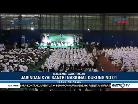 Jaringan Kiai Santri Nasional Dukung Jokowi-Ma'ruf