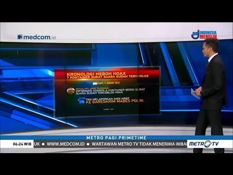 Kronologi Heboh Hoaks 70 Juta Surat Suara