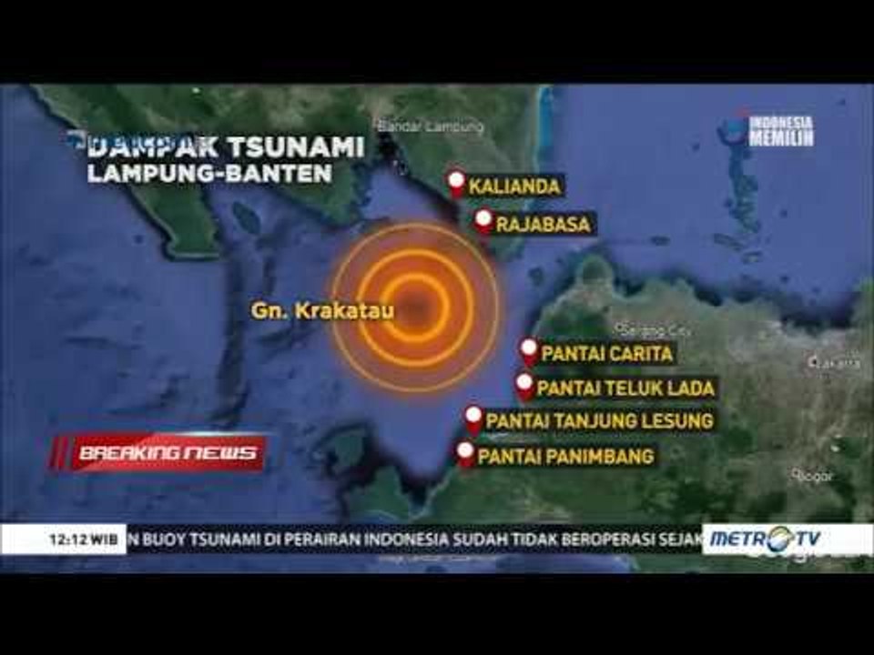 Tsunami Raksasa Selat Sunda Pernah Terjadi di Tahun 1883