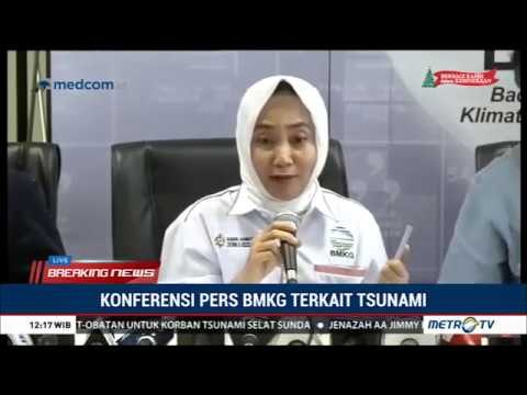 BMKG Pastikan Tsunami Selat Sunda Dipicu Longsor Bawah Laut Akibat Letusan Anak Gunung Krakatau