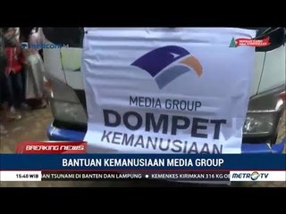 Media Group Salurkan Bantuan ke Serang & Pandeglang
