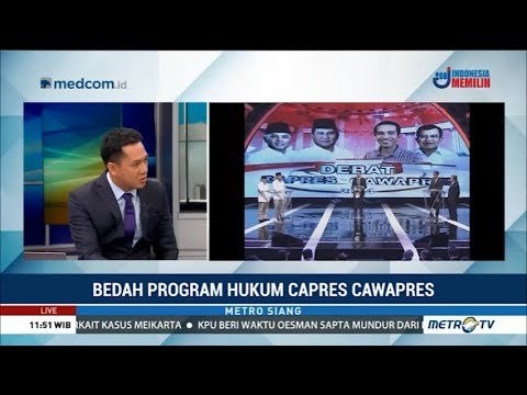Bedah Program Hukum Capres-Cawapres