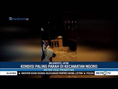 Banjir Bandang Terjang Mojokerto