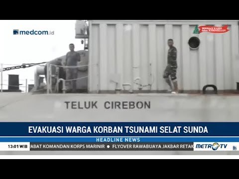 Persiapan TNI Evakuasi Total Warga Pulau Sebesi Menyusul Status Gunung Anak Krakatau Siaga III